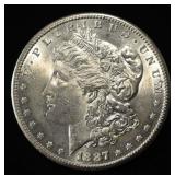 1887-S MORGAN DOLLAR AU/BU