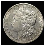1884-S MORGAN DOLLAR XF/AU