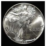 1986 AMERICAN SILVER EAGLE