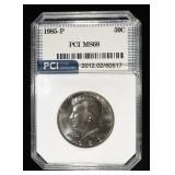 1985-P KENNEDY HALF DOLLAR PCI SUPERB GEM+ BU