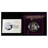 BEN FRANKLIN FIREFIGHTER .999 SILVER MEDAL