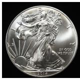 2014 AMERICAN SILVER EAGLE