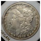 1892-S MORGAN DOLLAR VF