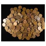 (200) 'S' MINT WHEAT CENTS