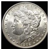 1902 MORGAN DOLLAR AU/BU