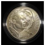 2015-P $1 COMMEM 90% SILVER