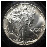 1987 AMERICAN SILVER EAGLE