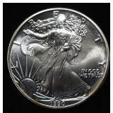 1990 AMERICAN SILVER EAGLE