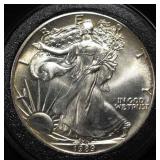 1989 AMERICAN SILVER EAGLE