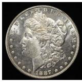1887 MORGAN DOLLAR CH BU PROOF LIKE