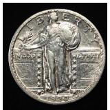 1920-D STANDING LIBERTY QUARTER XF