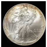 2001 AMERICAN SILVER EAGLE