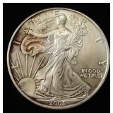 2003 AMERICAN SILVER EAGLE