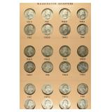 (24) 90% SILVER WASHINGTON QUARTERS