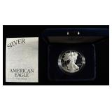 2001-W AMERICAN SILVER EAGLE PR