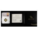 2016-W 10C 1/10 OZ 24K GOLD NGC SP70