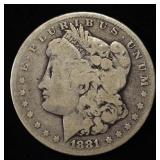1881 MORGAN DOLLAR