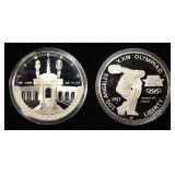 1984-S $1 COMMEM OLYMPIAD COLISEUM