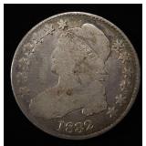 1832 BUST HALF DOLLAR GOOD