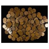 (200) 30'S 'S' MINT WHEAT CENTS