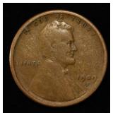 1909-S LINCOLN CENT FINE
