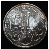 2020 AUSTRIA PHILHARMONIC 1 OZ .999 SILVER ROUND