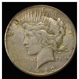 1922-S PEACE DOLLAR