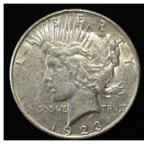 1923-D PEACE DOLLAR