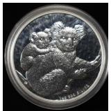 2008 KOALA 1 OZ .999 SILVER ROUND