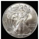 2009 AMERICAN SILVER EAGLE