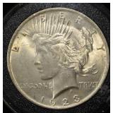 1923 PEACE DOLLAR