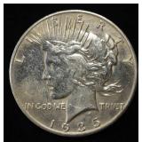1935-S PEACE DOLLAR XF/AU
