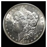 1878-S MORGAN DOLLAR CH BU