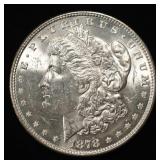 1878 7TF REV 78 MORGAN DOLLAR CH BU