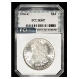 1885-O MORGAN DOLLAR PCI SUPERB GEM BU