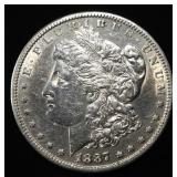 1887-S MORGAN DOLLAR AU/BU