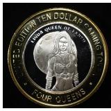 CASINO TOKEN .999 SILVER