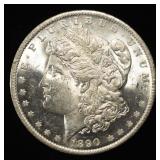 1890-O MORGAN DOLLAR CH BU