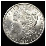1891 MORGAN DOLLAR BU