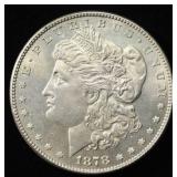 1878 7TF REV 78 MORGAN DOLLAR CH BU