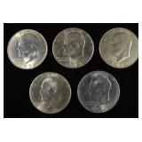 (5) EISENHOWER DOLLARS
