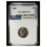 1952 JEFFERSON NICKEL PCI SUPERB GEM BU FS