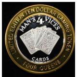 CASINO TOKEN .999 SILVER