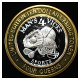 CASINO TOKEN .999 SILVER