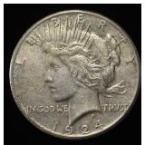 1924-S PEACE DOLLAR