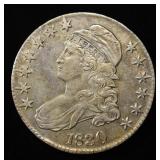 1830 BUST HALF DOLLAR XF