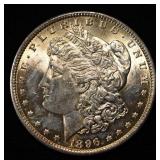 1896 MORGAN DOLLAR CH BU