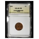 1899 INDIAN CENT OBCS GEM BU RB