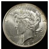 1927 PEACE DOLLAR CH BU
