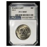 1954-S 50C WASH-CARV PCI SUPERB GEM BU